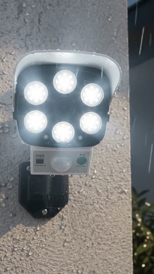 Los 77 LED encendidos de noche