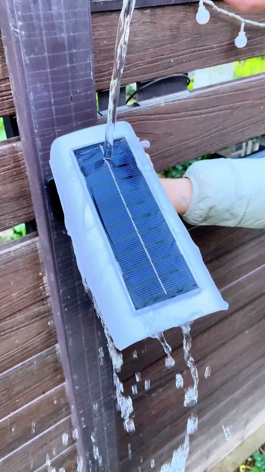 Resistente al agua, certificado IP65